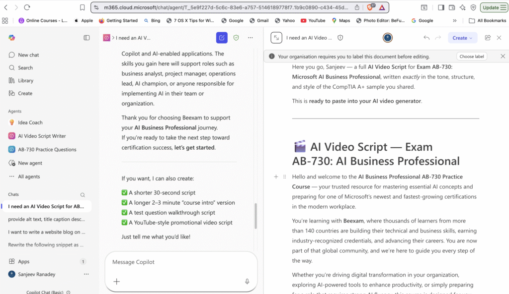 what can you do with Copilot pages